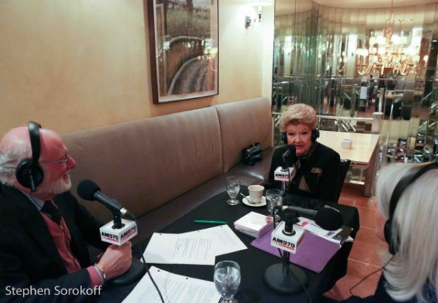 Photo Coverage: Marilyn Maye Visits Backstage with Peter LeDonne  Image