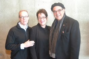Playwright John Strand, Artistic Director Molly Smith and cast member Edward Gero at the Meet & Greet for The Originalist at Arena Stage at the Mead Center for American Theater February 3, 2015. @ BroadwayWorld Playwright John Strand, Artistic Director Molly Smith and cast member Edward Gero at Photo