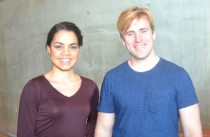 Cast members Kerry Warren and Harlan Work at the Meet & Greet for The Originalist at Arena Stage at the Mead Center for American Theater February 3, 2015. @ BroadwayWorld Cast members Kerry Warren and Harlan Work at the Meet & Greet for The Originalist at Photo