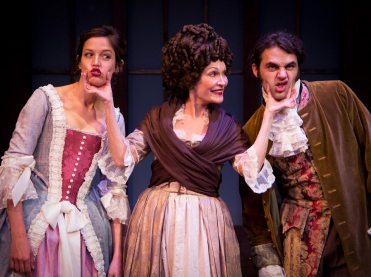 Indigo Rael, Babs George, Stephen Mercantel at 