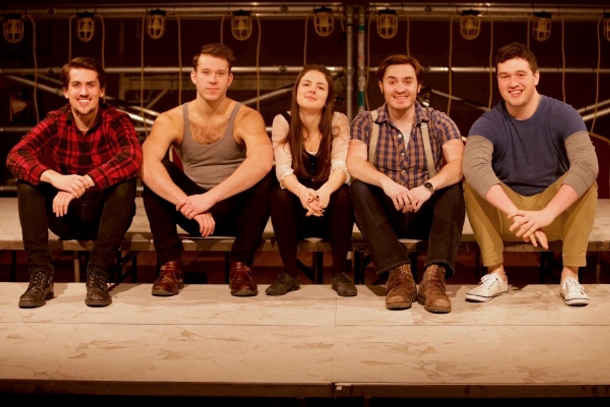 Chris Dooly, Taylor Myers, Elise Kibler, Constantine Malahias, Jack DeSanz at 