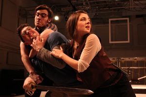 Jack De Sanz, Constantine Malahias, Elise Kibler Photo