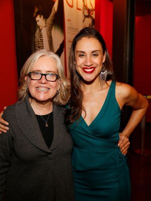 Director Lisa Peterson and cast member Sabina Zuniga Varela  Photo