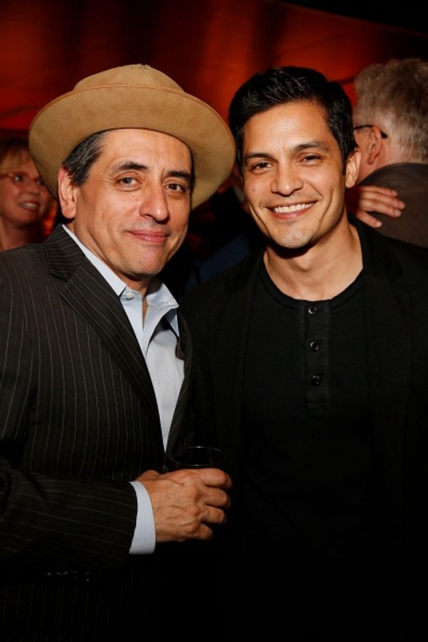 Cast member Richard Montoya and actor Nicholas Gonzalez  Photo