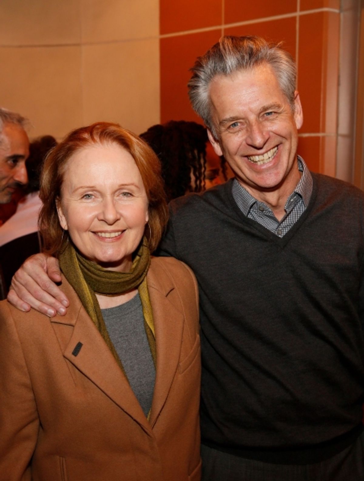 Actress Kate Burton and CTG Artistic Director Michael Ritchie at 