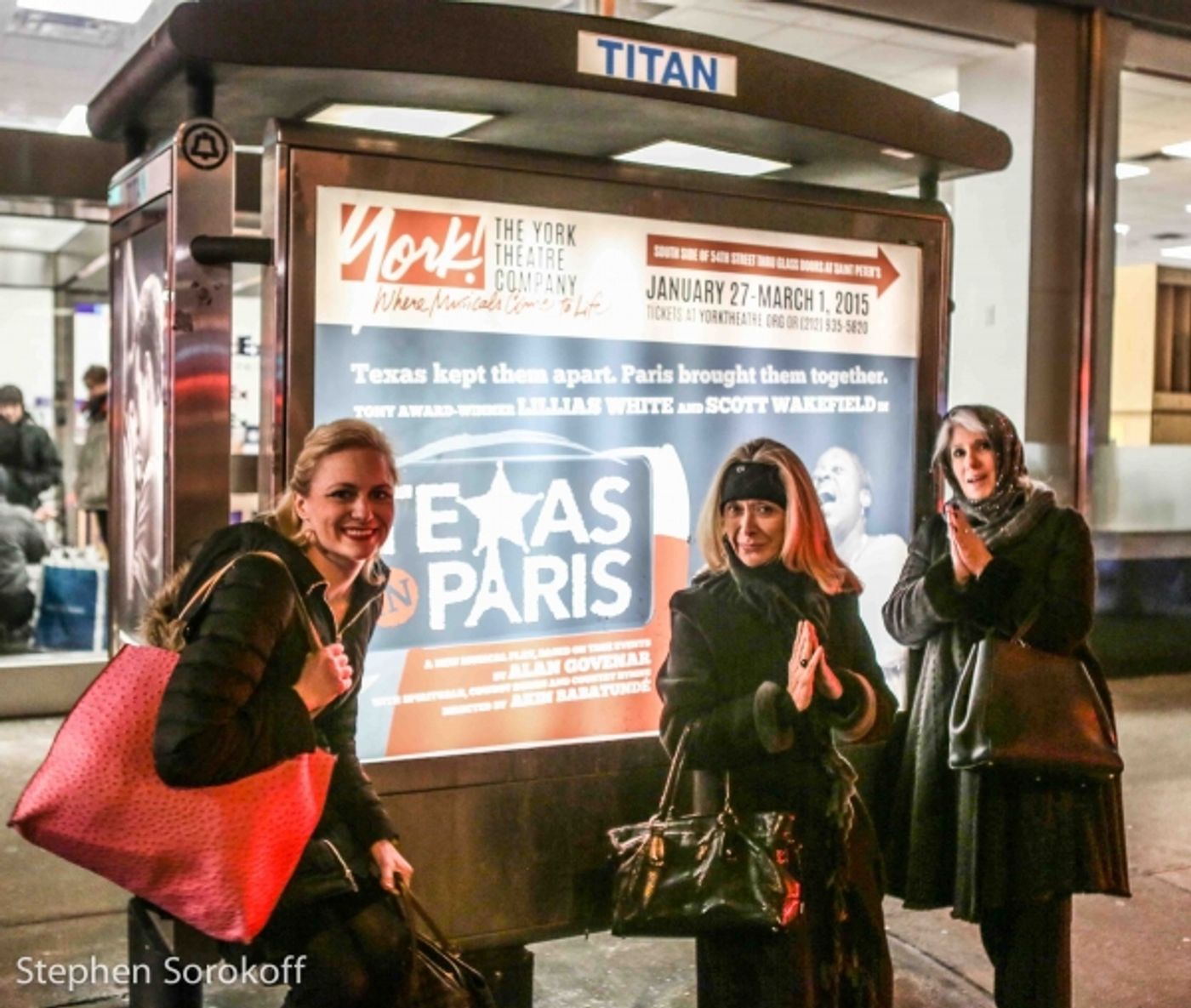 Photo Coverage: York Theatre Company Celebrates Opening Night of TEXAS IN PARIS Photo Coverage: York Theatre Company Celebrates Opening Night of TEXAS IN PARIS Image