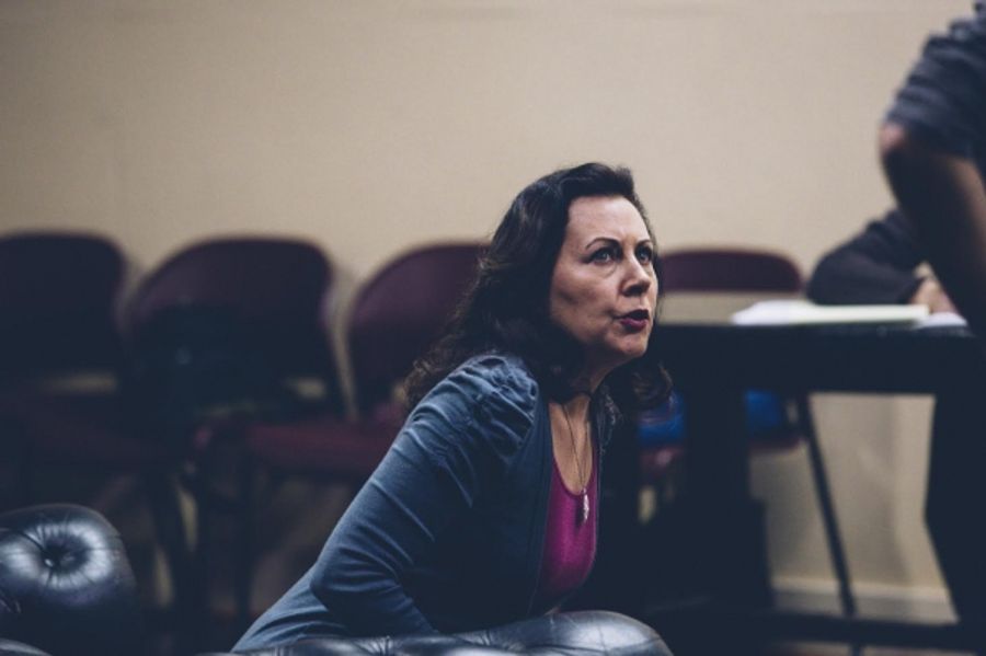 Photo Flash: In Rehearsal with the Cast of ROCKET TO THE MOON Off-Broadway Image
