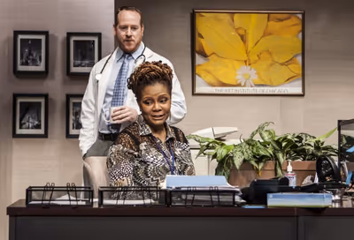 Darren Goldstein and Tonya Pinkins Photo