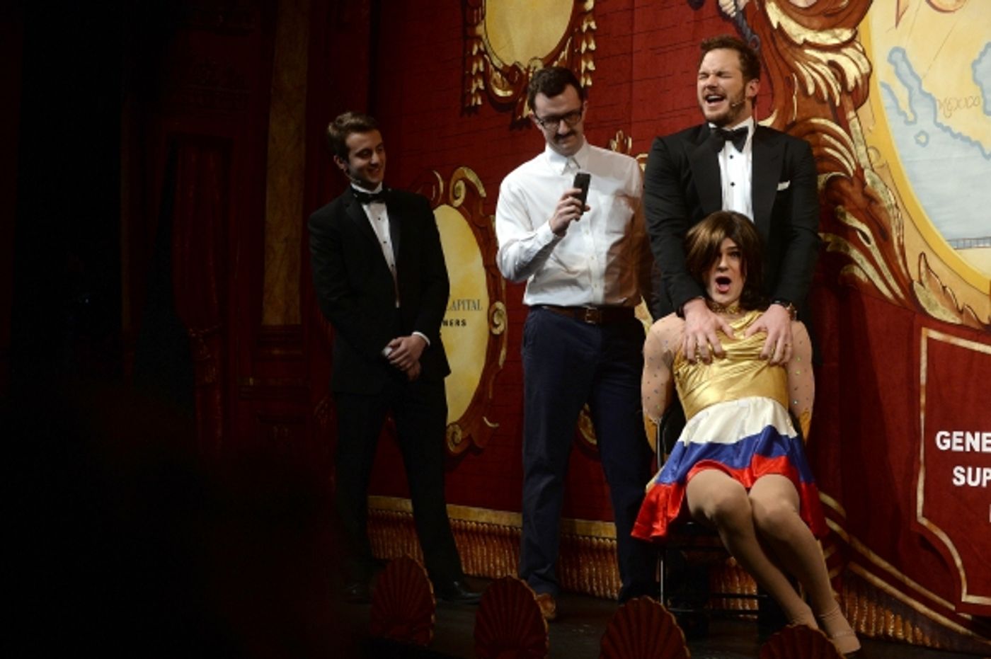 Photos and Video: Chris Pratt Named Hasty Pudding Theatricals' 2015 Man of the Year  Image