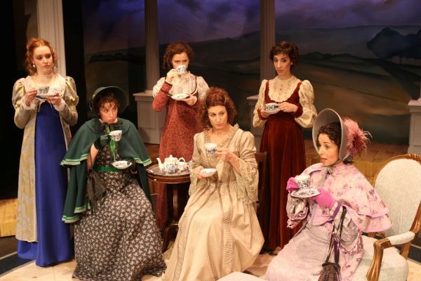 Greyson Chadwick (Elizabeth Bennet), Jorie Janeway (Charlotte Lucas), Ivy Beech (Jane Photo