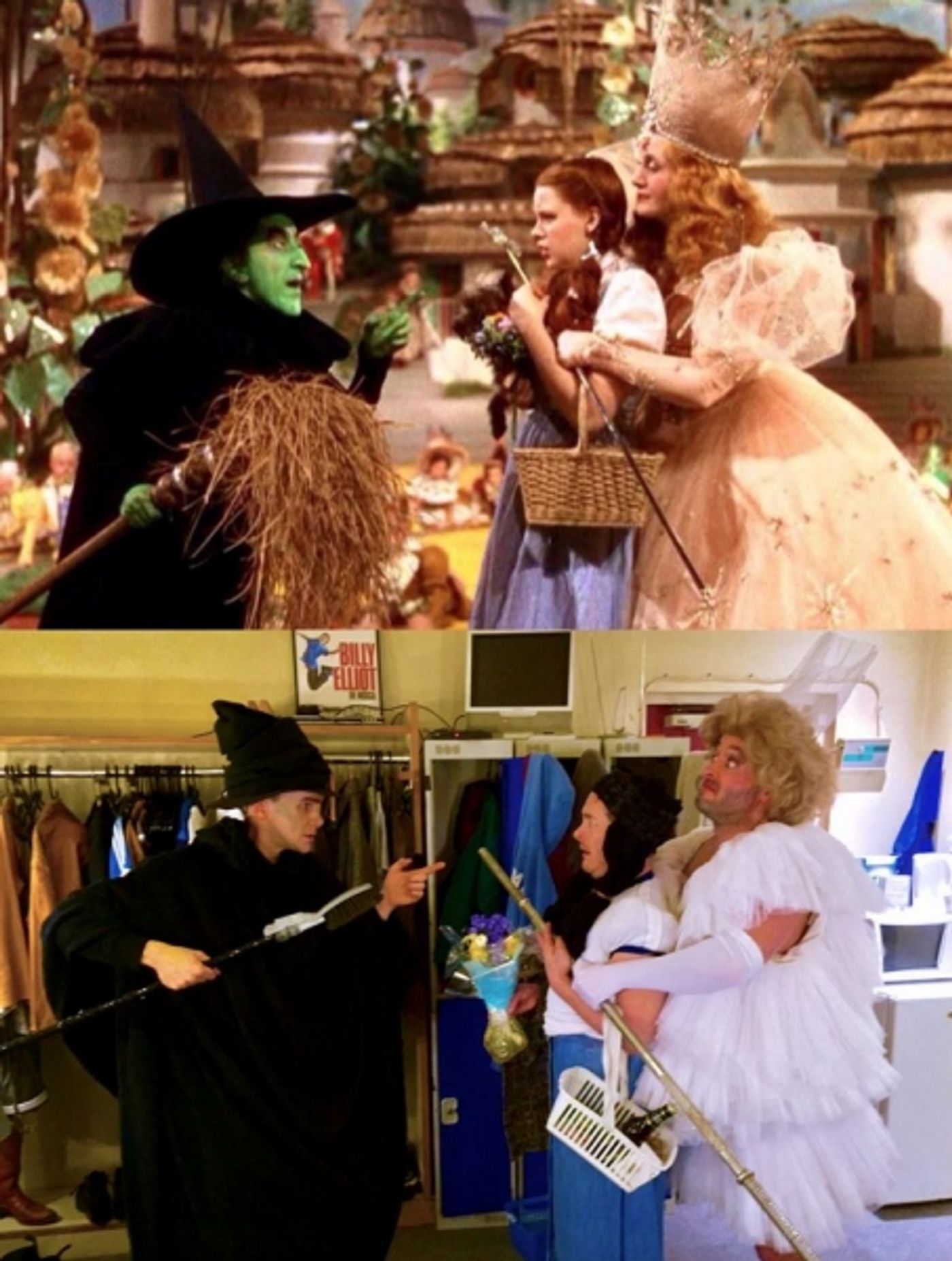 Photo Flash: Saturday Intermission Pics - Feb. 7 - NEVERMORE Lights Up New World Stages; Plus PIPPIN, MAMMA MIA! & More!  Image