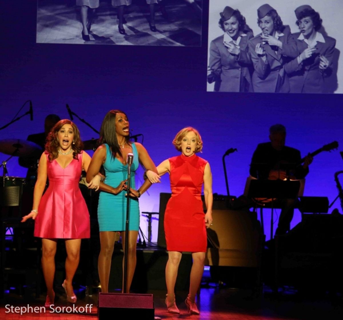 Andrea Burns, Zakiya Young, Nancy Anderson at 