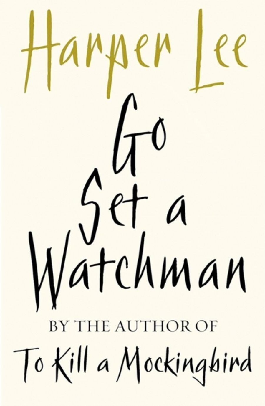 Photo Flash: Book Cover Unveiled for Harper Lee's GO SET A WATCHMAN Image