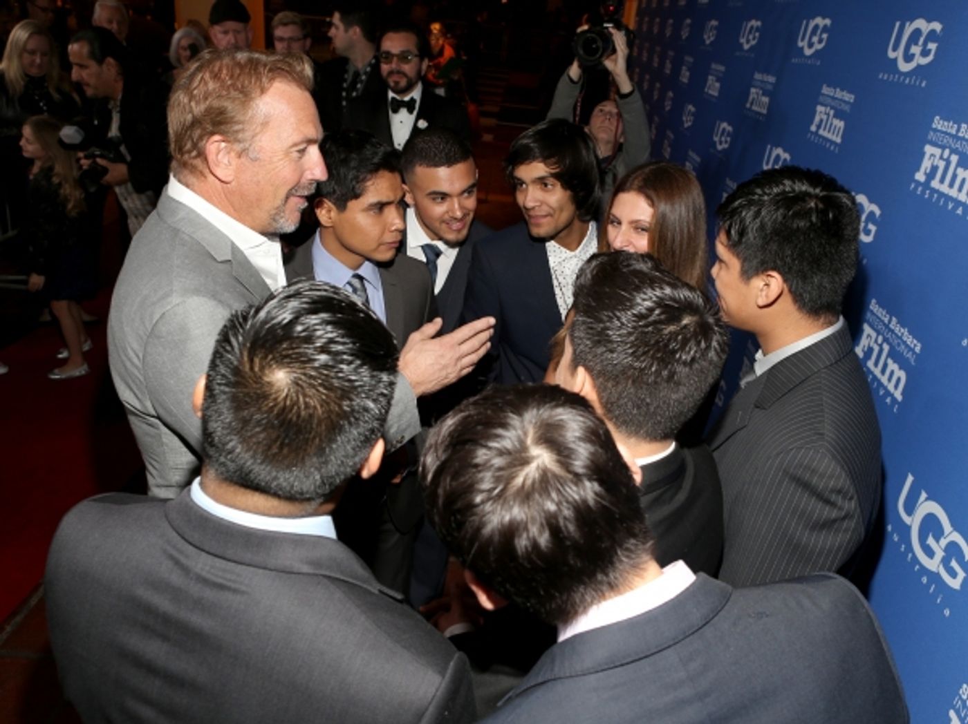 Photo Flash: Niki Caro, Kevin Costner and More Attend MCFARLAND, USA Screening in Santa Barbara  Image