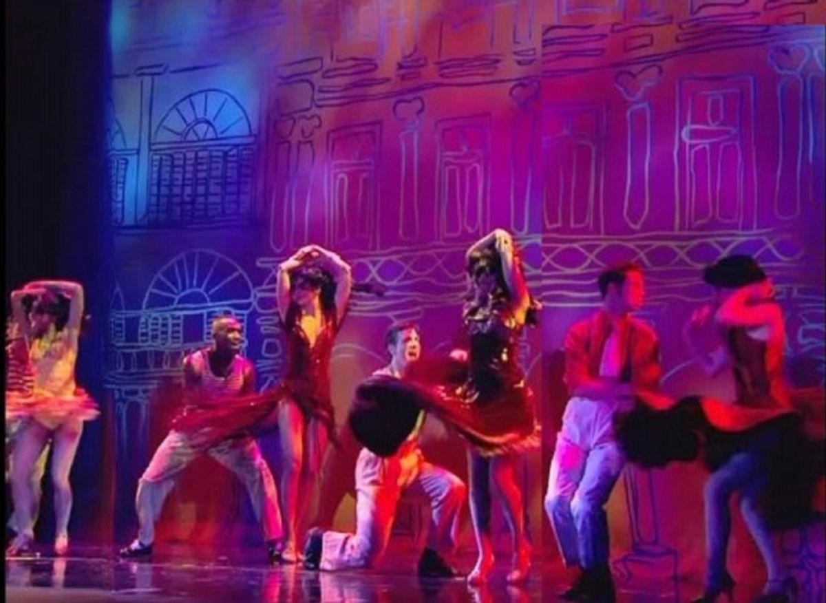 Carissa Fiorillo and the cast of GUYS & DOLLS in 'Havana' at 