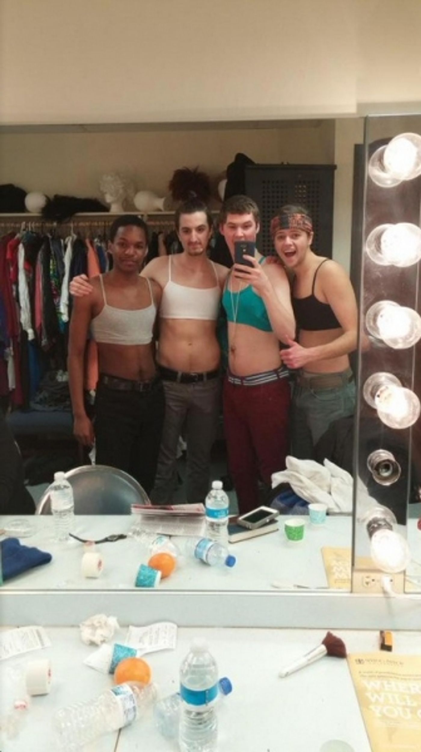 Photo Flash: Saturday Intermission Pics - Feb 7 - Part 2 - BEAUTY AND THE BEAST Stays Toned, 'SEVEN BRIDES' Tour and More! Photo Flash: Saturday Intermission Pics - Feb 7 - Part 2 - BEAUTY AND THE BEAST Stays Toned, 'SEVEN BRIDES' Tour and More! Image