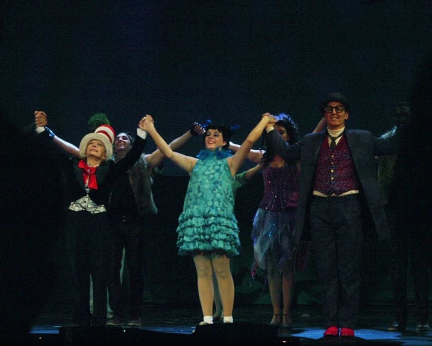 Photo Coverage: Curtain Call And Opening Celebration Of 3-D Theatricals' SEUSSICAL  Image