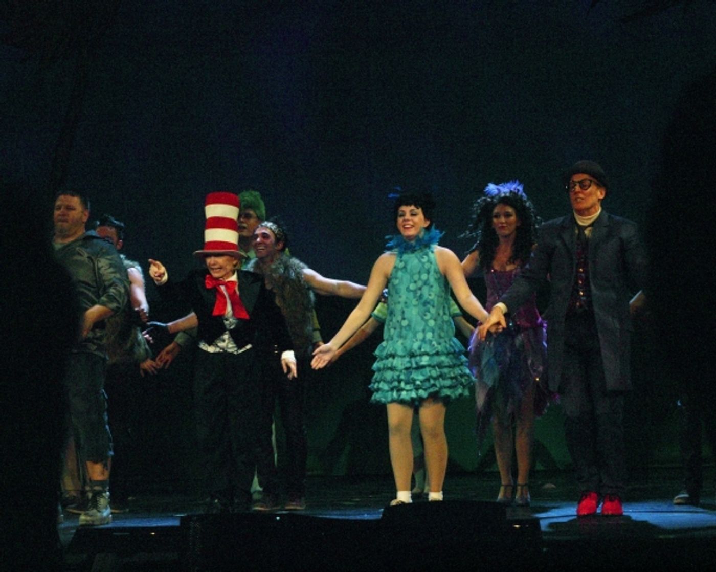 Photo Coverage: Curtain Call And Opening Celebration Of 3-D Theatricals' SEUSSICAL  Image