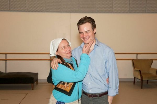 Photo Flash: In Rehearsal for Atlantic Theater Company's POSTERITY, Starring Hamish Linklater, John Noble, Dale Soules in More!  Image