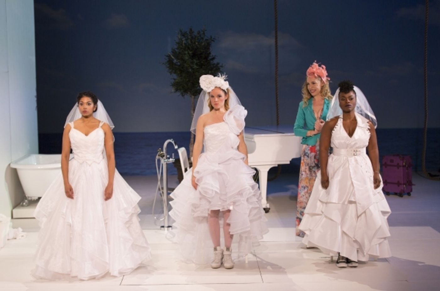 Photo Flash: First Look at Rebecca Naomi Jones, Bobby Steggert & More in Signature Theatre's BIG LOVE  Image