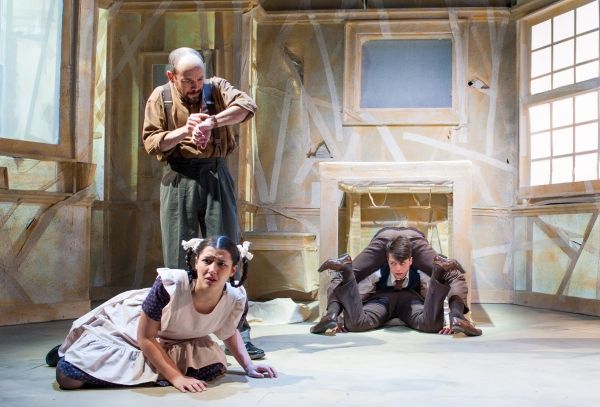 Gracie Martin (as Greta), Douglas Hara (as Mr. Samsa), Kristen Bailey (as Gregor) Photo