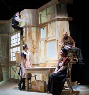 Kristen Bailey (as Gregor), Gracie Martin (as Greta), Anita Holland (as Mrs. Samsa),  Photo