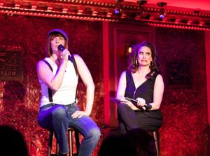 Lesli interviews Julia Murney as Jeremy Jordan. Questions included, 'What is your favorite cookie at Schmackary’s?' 'How did you get your Equity card?' 'Discuss being naked in the bathtub during Bonnie & Clyde,' and 'How did you propose to Ashley Spence @ BroadwayWorld Lesli interviews Julia Murney as Jeremy Jordan. Questions included, 'What is your fav Photo