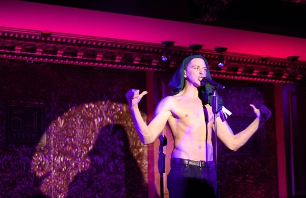 During 'I'm the Greatest Star,' Joey Taranto reenacts how he used to pretend he had l Photo