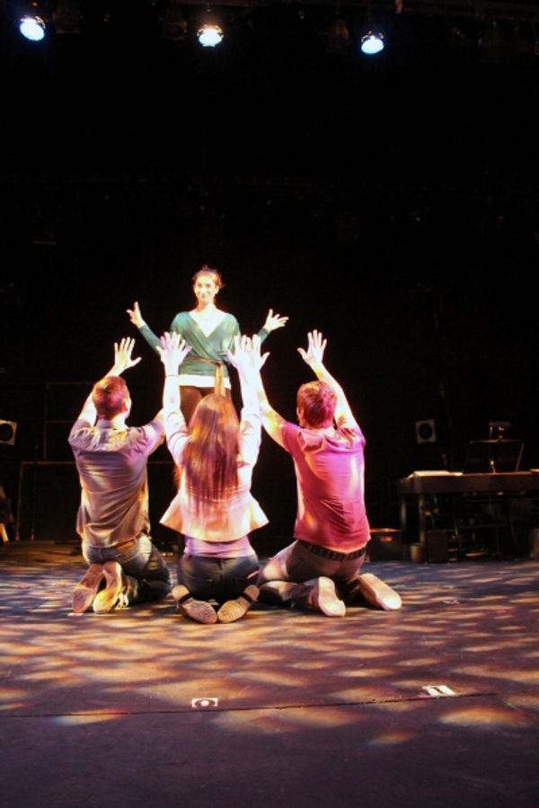 Connor Harrison, Mae Cutrona, Will Morris, (standing rear) Katie Pistone Photo