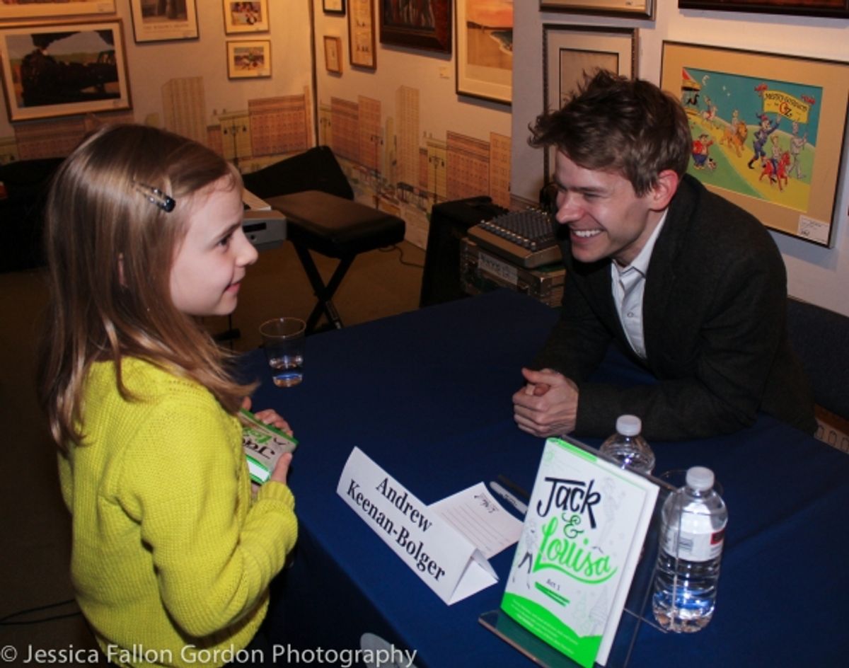 Brooklyn Shuck and Andrew Keenan-Bolger at 