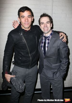 Conrad Ricamora and Rob McClure @ BroadwayWorld Conrad Ricamora and Rob McClure Photo