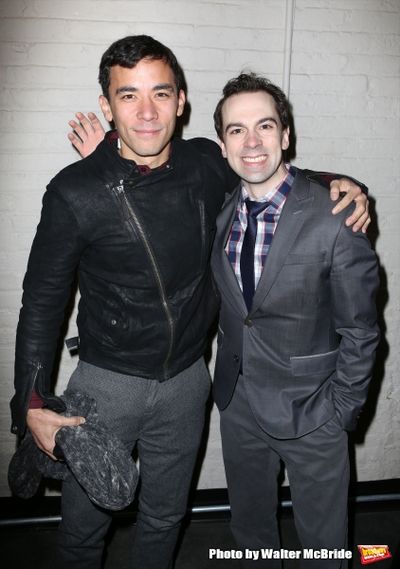 Conrad Ricamora and Rob McClure Photo