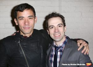 Conrad Ricamora and Rob McClure @ BroadwayWorld Conrad Ricamora and Rob McClure Photo