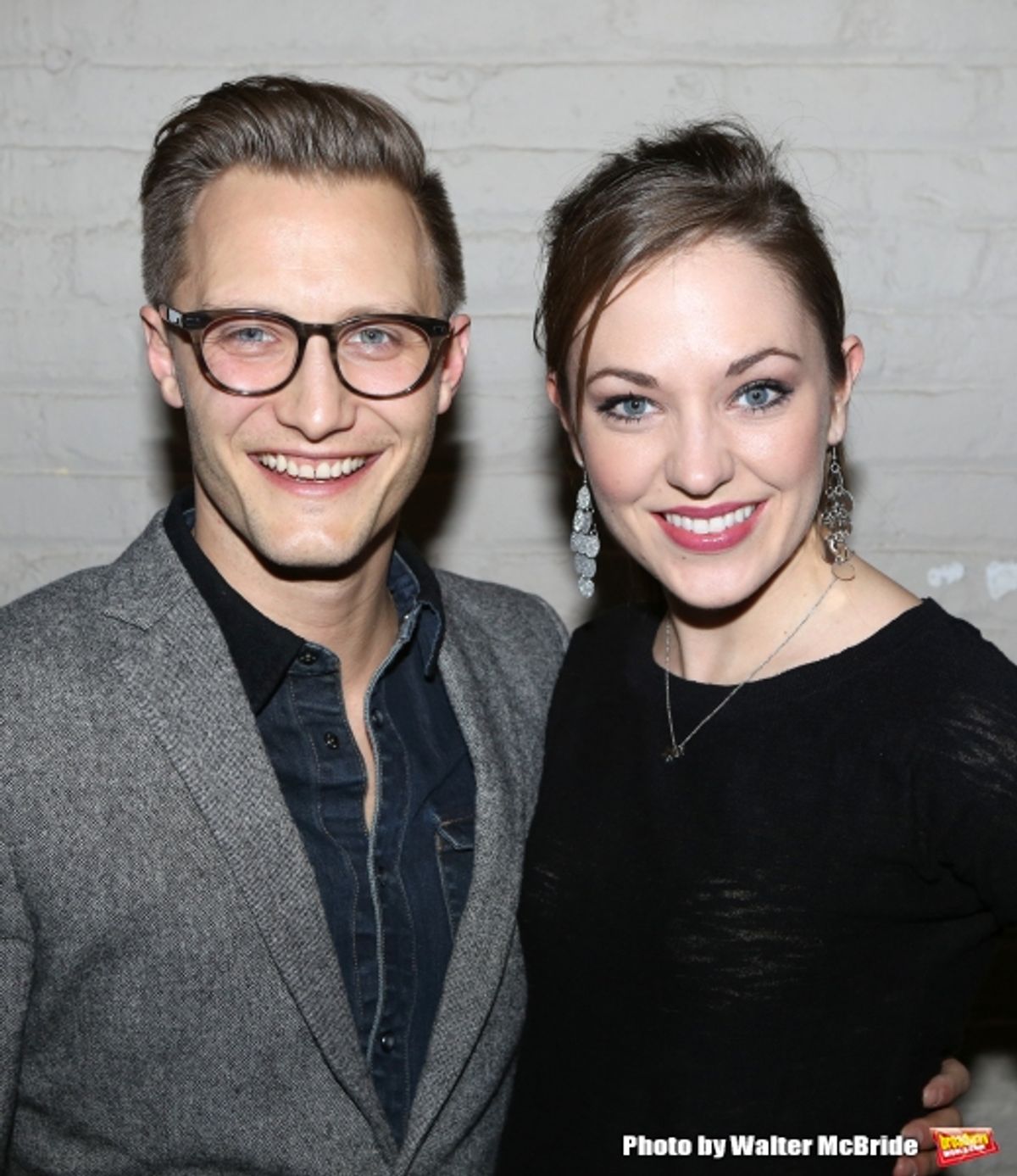 Nathan Johnson and Laura Osnes at 