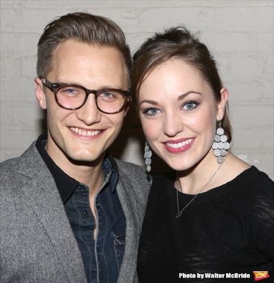 Nathan Johnson and Laura Osnes Photo
