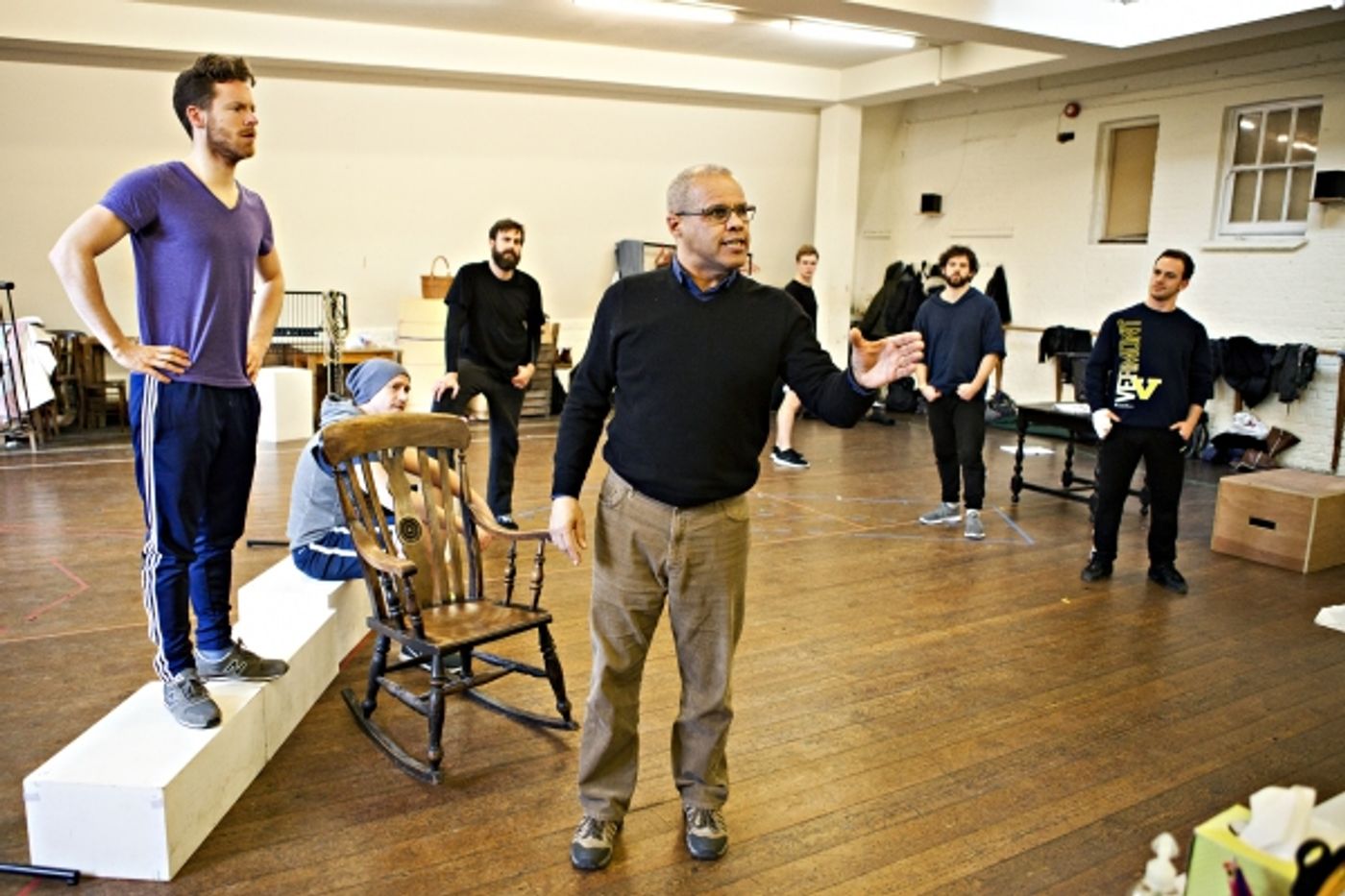 Photo Flash: In Rehearsal with the Cast of the OKLAHOMA! UK Tour Photo Flash: In Rehearsal with the Cast of the OKLAHOMA! UK Tour Image