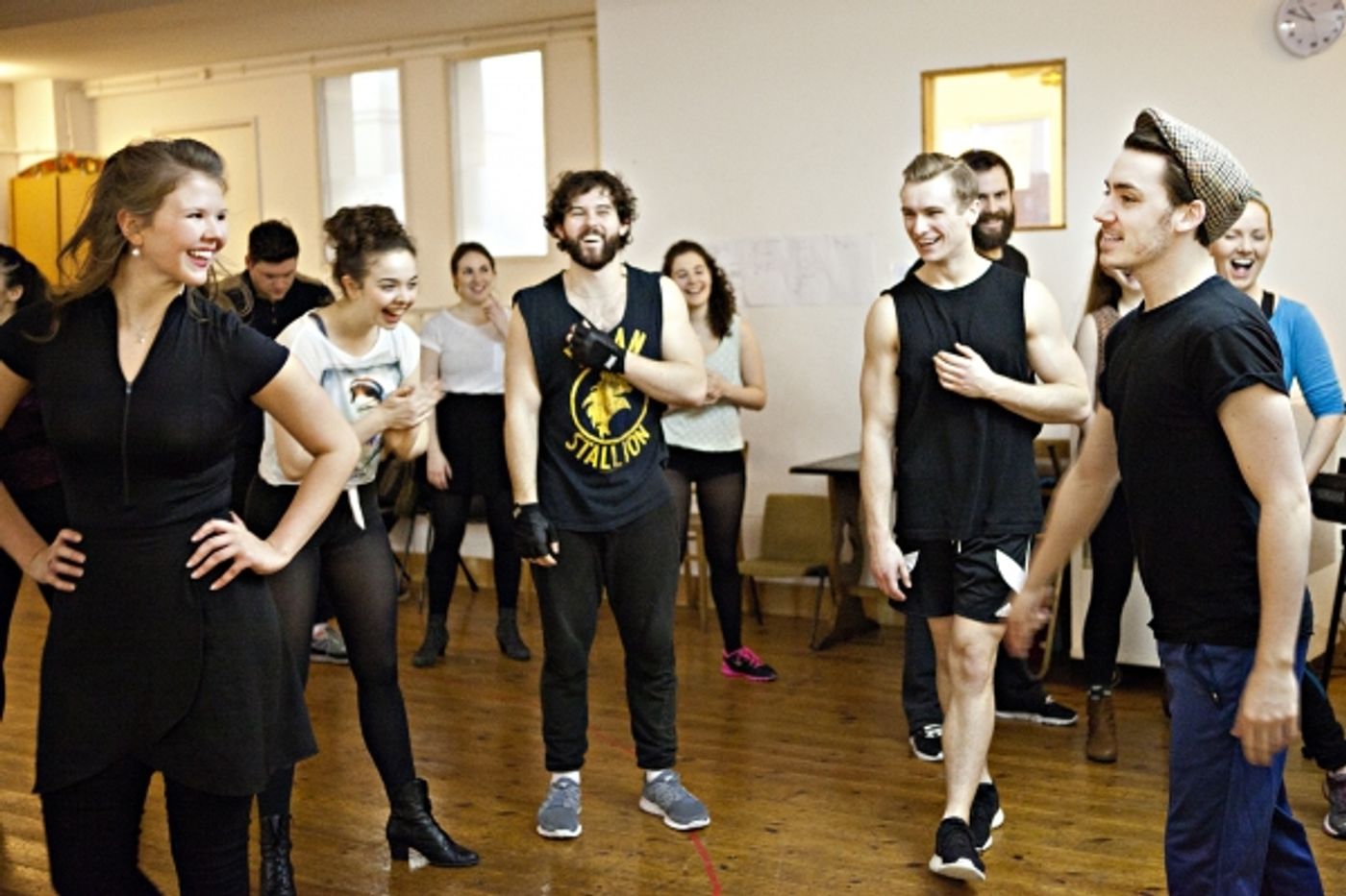 Photo Flash: In Rehearsal with the Cast of the OKLAHOMA! UK Tour  Image