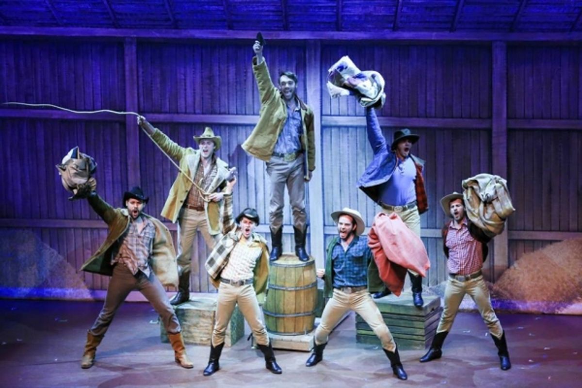 Wesley Drummond (Benjamin), William Leonard (Frank), Max King (Gideon), Justun Hart (Adam), Matt Casey (Daniel), Carver Duncan (Caleb) and Ben Cramer (Ephraim) at 