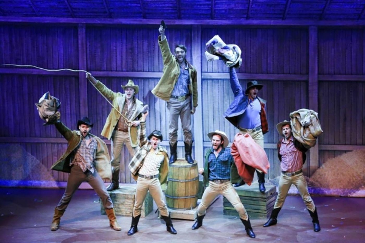 Photo Flash: First Look at the National Tour of SEVEN BRIDES FOR SEVEN BROTHERS  Image