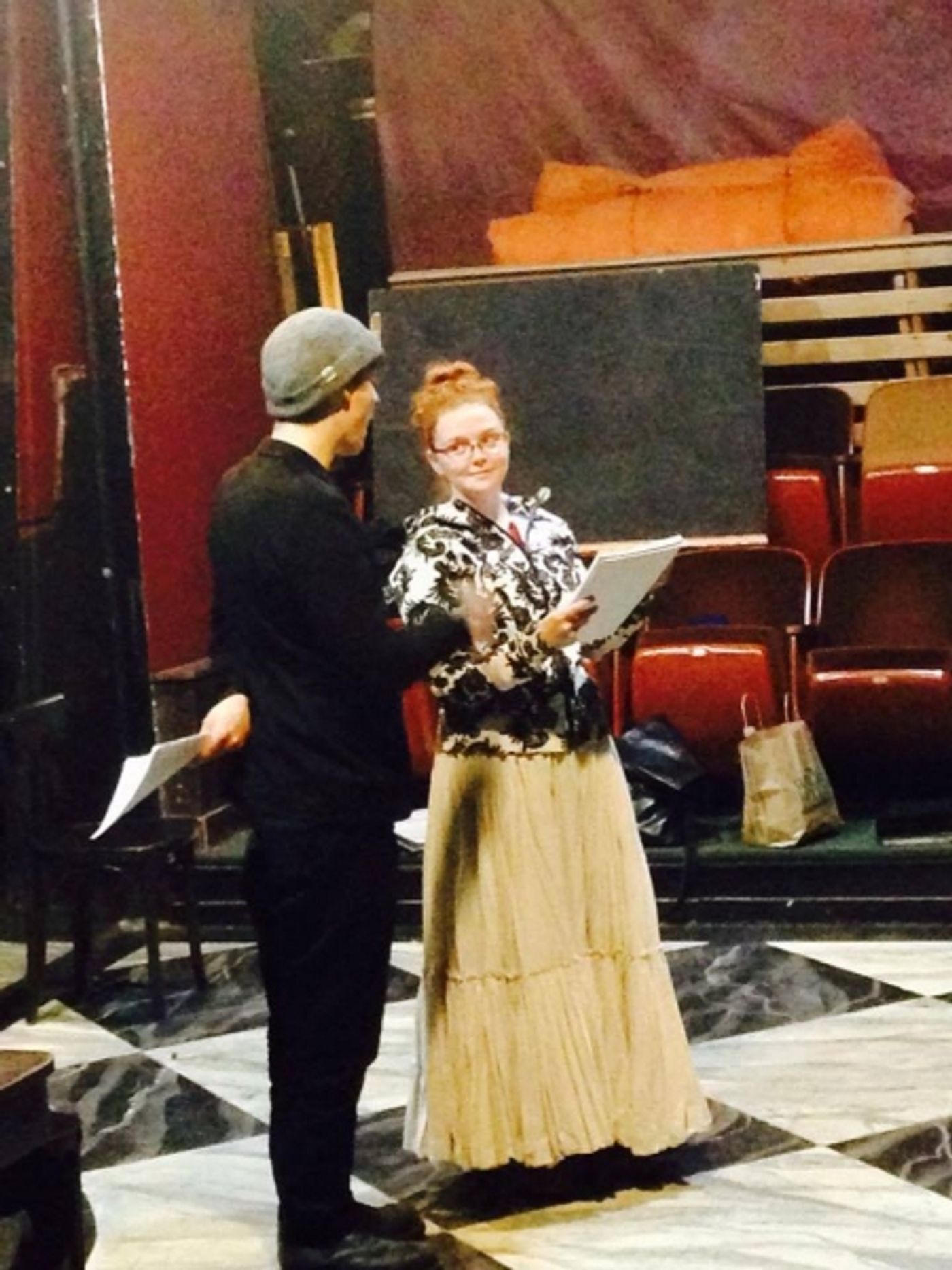 Photo Flash: In Rehearsal with Metropolitan Playhouse's MAN OF THE HOUR Photo Flash: In Rehearsal with Metropolitan Playhouse's MAN OF THE HOUR Image