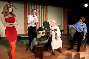 Music hath charms... (Autumn Woods, Dennis Porsnuk, Cheryl Tanner, Judith Malernee, Brendis O'Sullivan) @ BroadwayWorld Music hath charms... (Autumn Woods, Dennis Porsnuk, Cheryl Tanner, Judith Malernee, B Photo