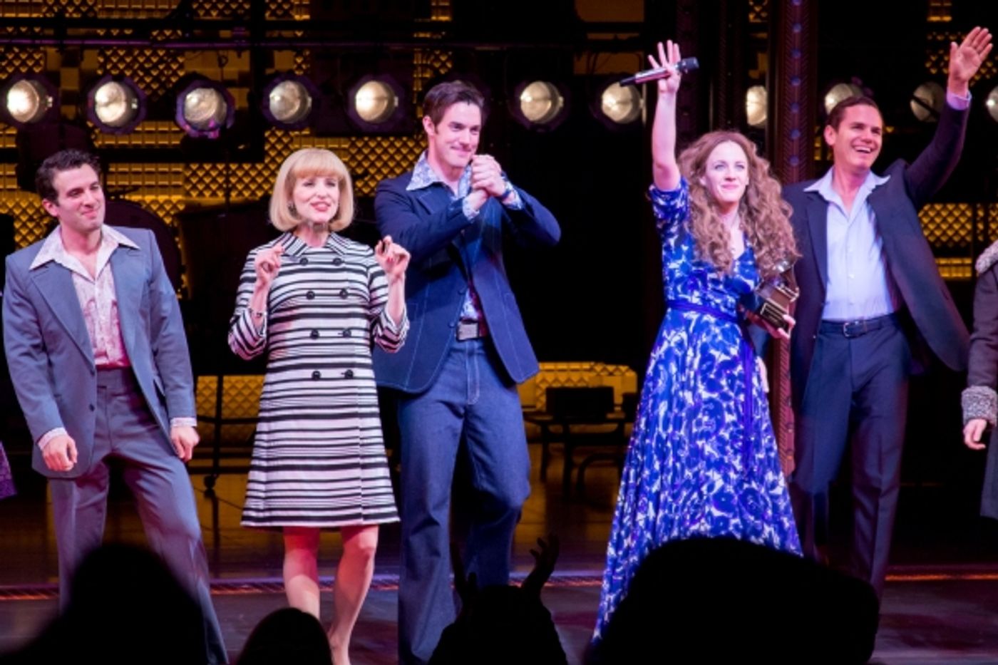 Photo Coverage: Some Kind of Wonderful- BEAUTIFUL Cast Celebrates Grammy Award Win Onstage!  Image