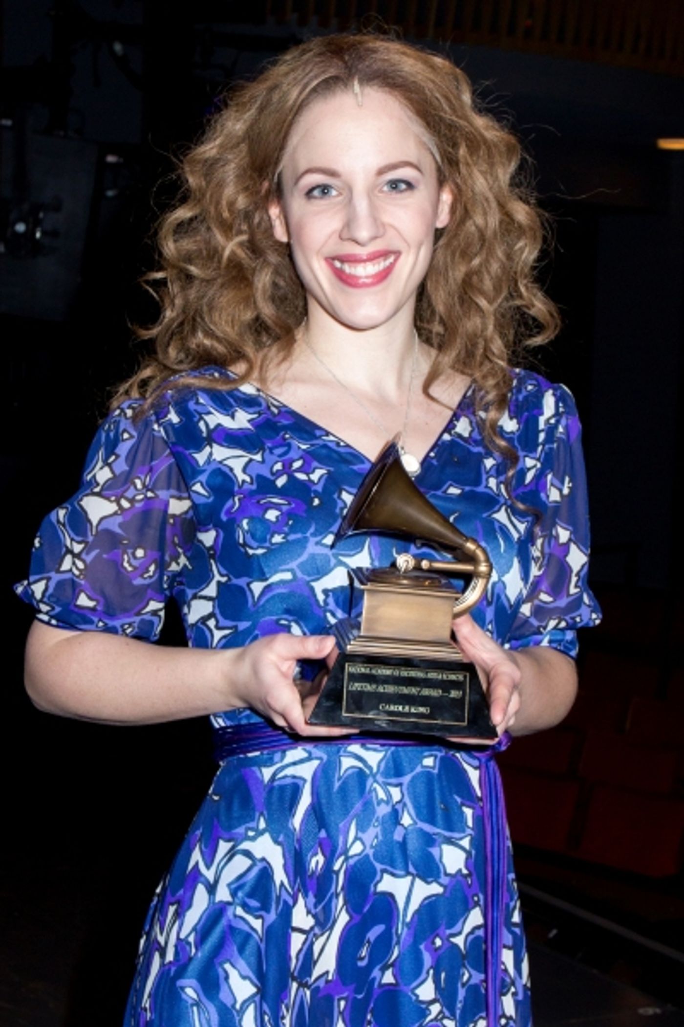 Photo Coverage: Some Kind of Wonderful- BEAUTIFUL Cast Celebrates Grammy Award Win Onstage!  Image
