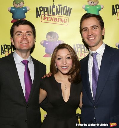Greg Edwards, Christina Bianco and Andy Sandberg Photo