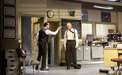 John Williamson (Cliff Burgess) and George Aaronow (Peter Galman) Photo