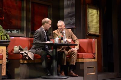 David Moss (John Leonard Thompson) and George Aaronow (Peter Galman) Photo