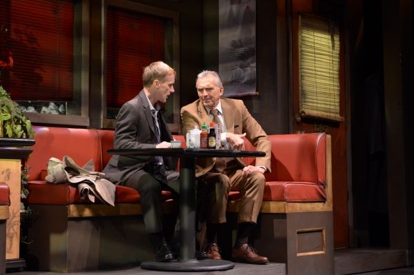 David Moss (John Leonard Thompson) and George Aaronow (Peter Galman) Photo
