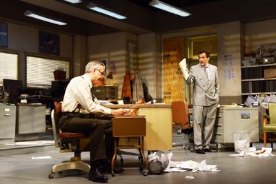 George Aaronow (Peter Galman) and Richard â€œRickyâ€ Roma (Peter Allas)  Photo