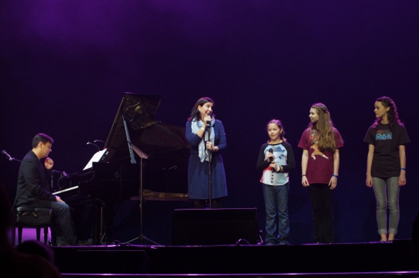 Photo Flash: Megan Hilty, Pasek & Paul, Darren Criss, Lilla Crawford & More at the JR. THEATRE FESTIVAL Photo Flash: Megan Hilty, Pasek & Paul, Darren Criss, Lilla Crawford & More at the JR. THEATRE FESTIVAL Image