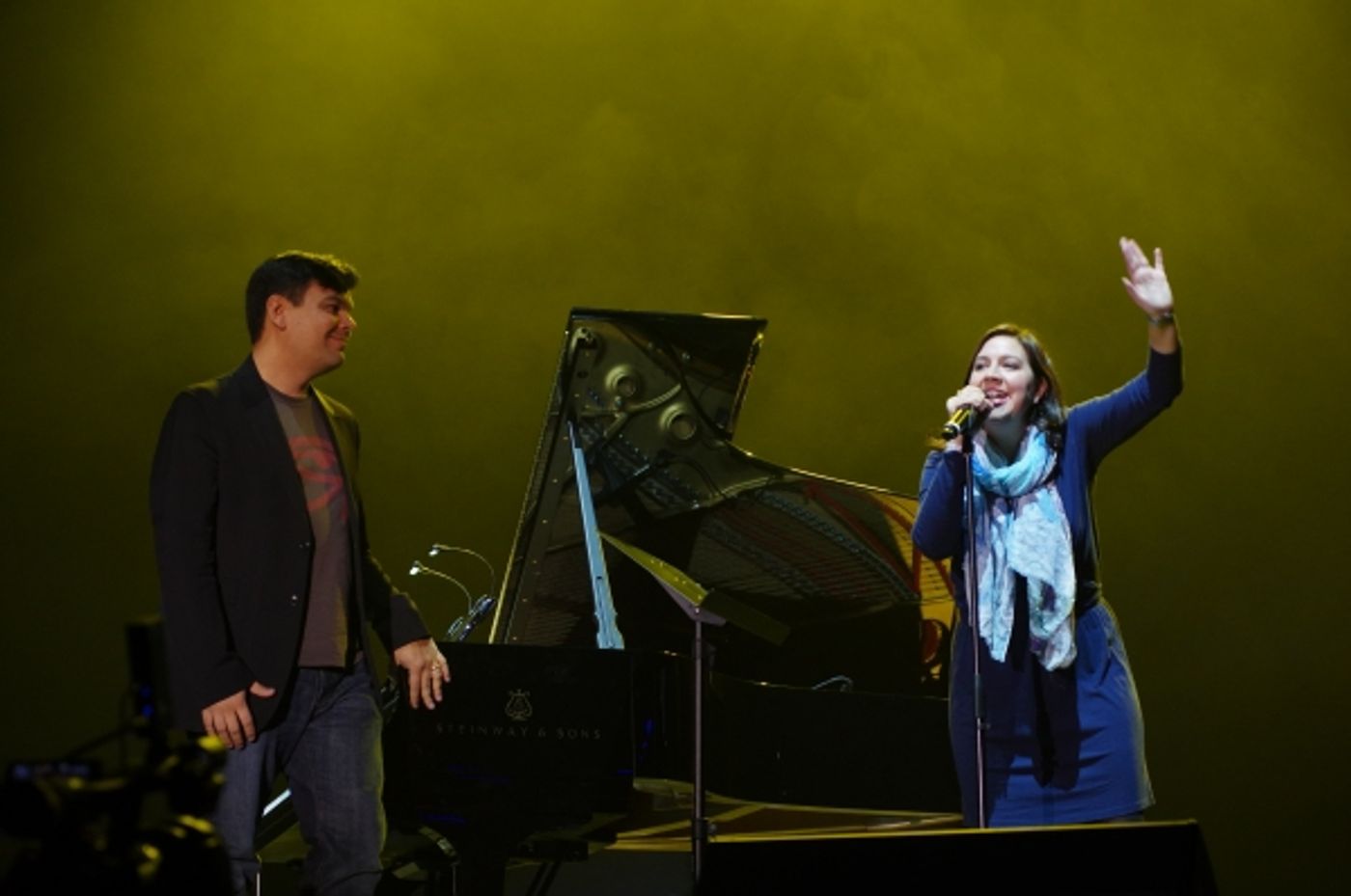 Photo Flash: Megan Hilty, Pasek & Paul, Darren Criss, Lilla Crawford & More at the JR. THEATRE FESTIVAL Photo Flash: Megan Hilty, Pasek & Paul, Darren Criss, Lilla Crawford & More at the JR. THEATRE FESTIVAL Image